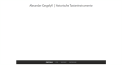Desktop Screenshot of alexandergergelyfi.com